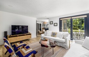 TV connectée, cheminée