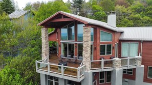 Terrace/patio - Elegant Mountain Home with Amazing Views (Beech Mountain)