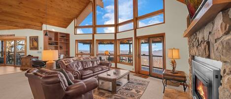 تلفزيون، مدفأة