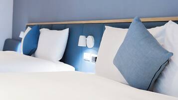 Chambre Exclusive avec lits jumeaux, 2 lits une place, non-fumeurs, vue ville | Coffres-forts dans les chambres, rideaux occultants, Wi-Fi gratuit