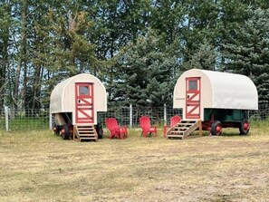Overnattingsstedets uteområder