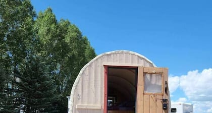 Two Sheep Wagons ⁓Teton Views⁓Glamping at its best