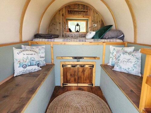 Two Sheep Wagons ⁓Teton Views⁓Glamping at its best