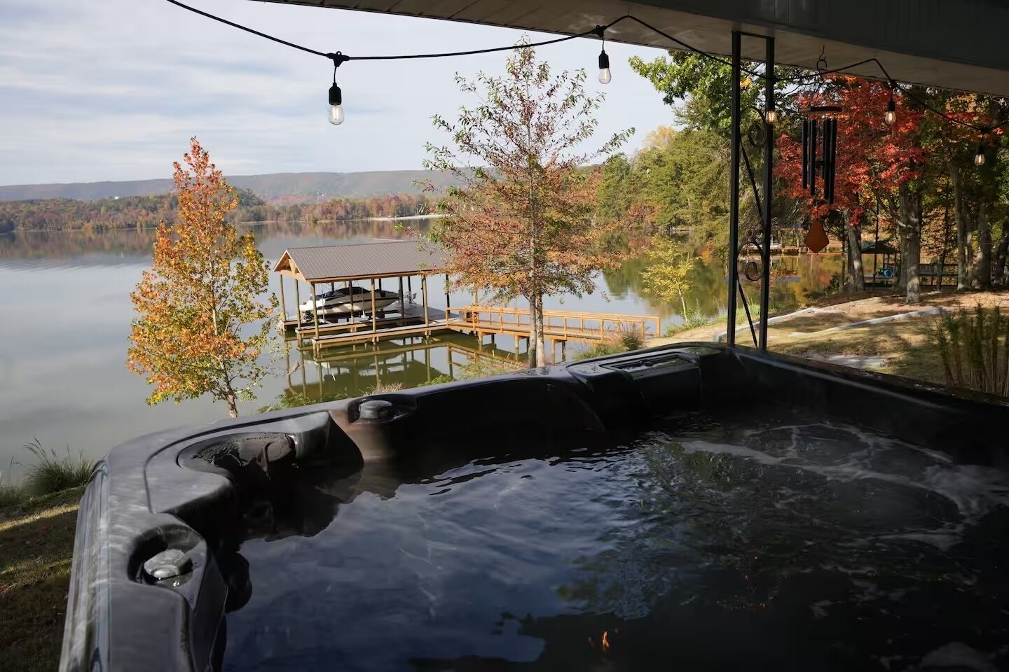 Bain à remous extérieur