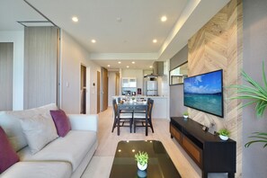 Apartamento | Área de estar | TV 32 polegadas com canais digitais