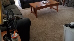 Living area - Adventure House: Fully Stocked Kitchen 5 mins from Michigan Tech (Hancock)