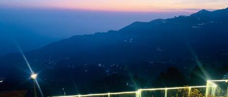 Utsikt fra overnattingsstedet