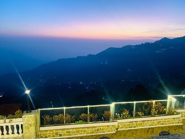 Utsikt fra overnattingsstedet