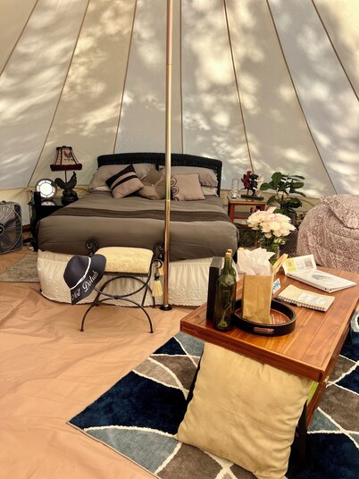 Stunning 1-Bed Glamping Tent in Cleveland