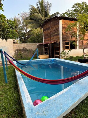 Outdoor pool - Un Toque de Brazil, Bacalar (Bacalar)