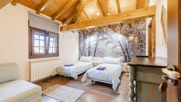 4 chambres, Wi-Fi gratuit, draps fournis