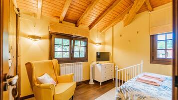 4 habitaciones, wifi gratis y ropa de cama