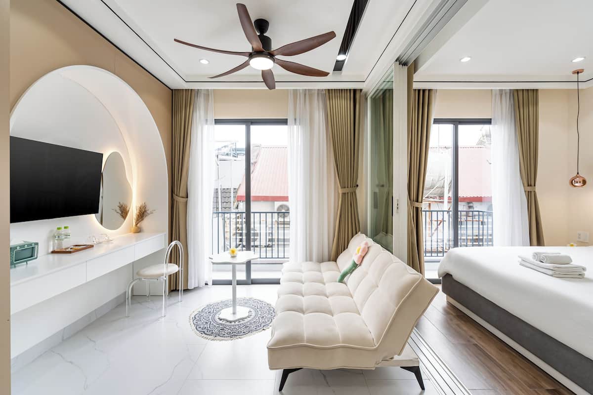 Rooftop Suite | 1 bedroom, bed sheets
