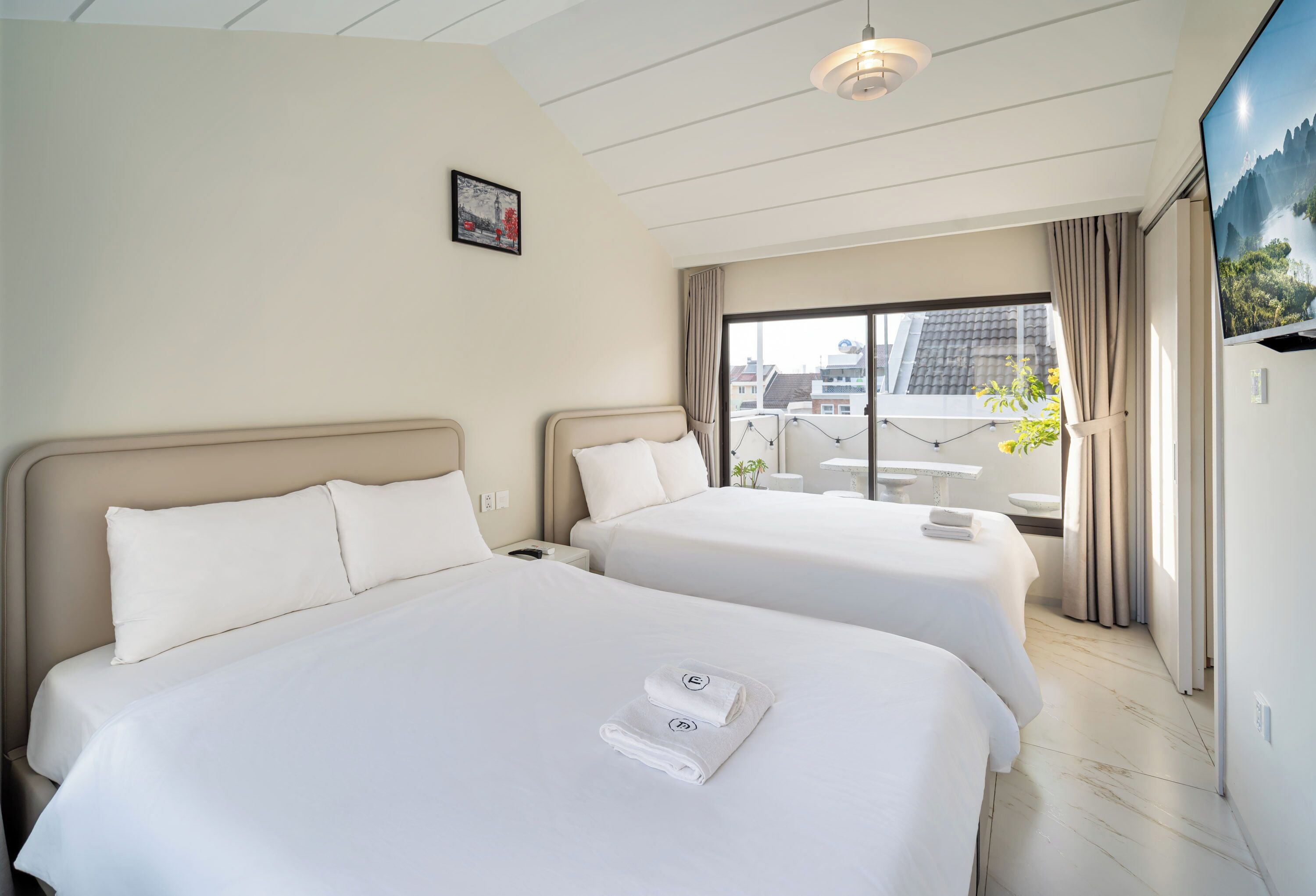 Family Suite with Terrace | ベッドシーツ