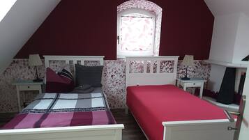 2 Schlafzimmer, kostenloses WLAN, Bettwäsche