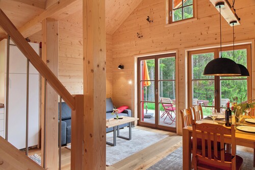Chalet 'Chalet87' with Mountain View, Private Terrace, and Children from 8 Years Welcome.