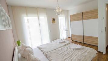 2 Schlafzimmer, kostenloses WLAN, Bettwäsche