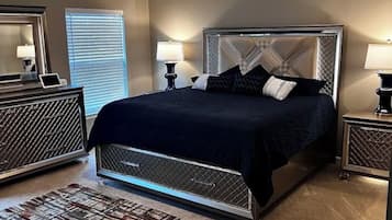 6 dormitorios, tabla de planchar con plancha, wifi y ropa de cama