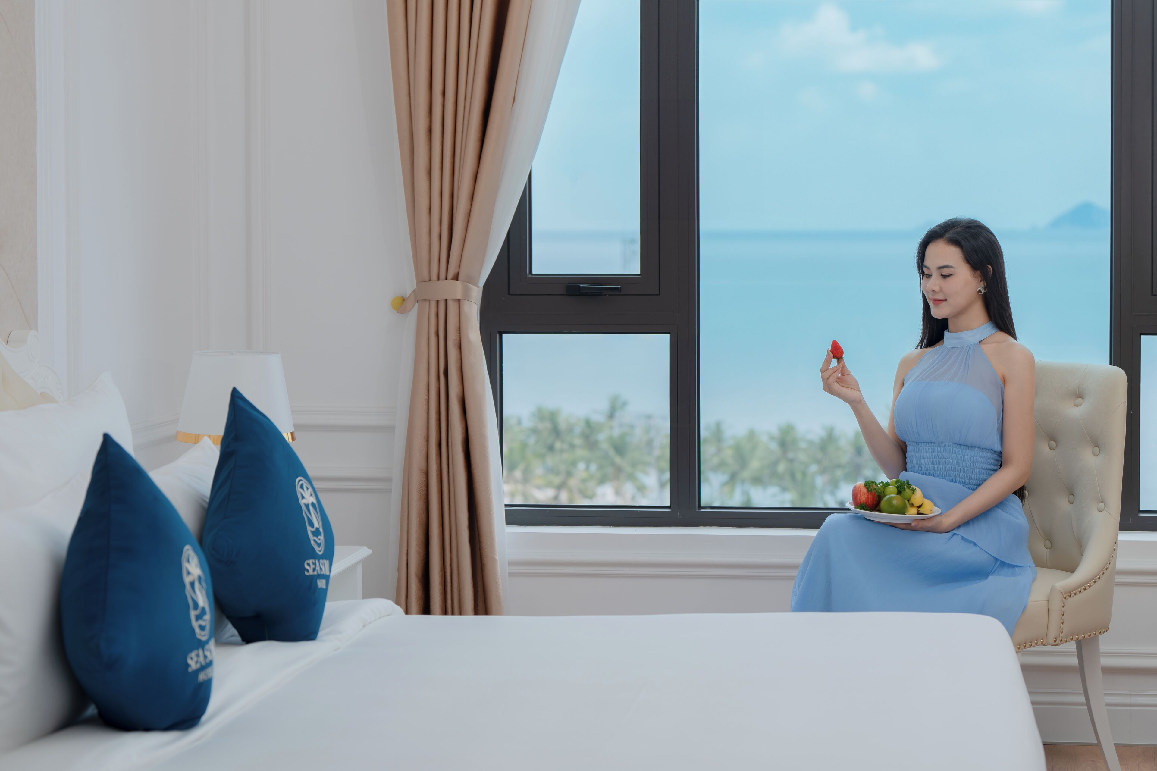 Luxury Double Room, Sea View | View from room