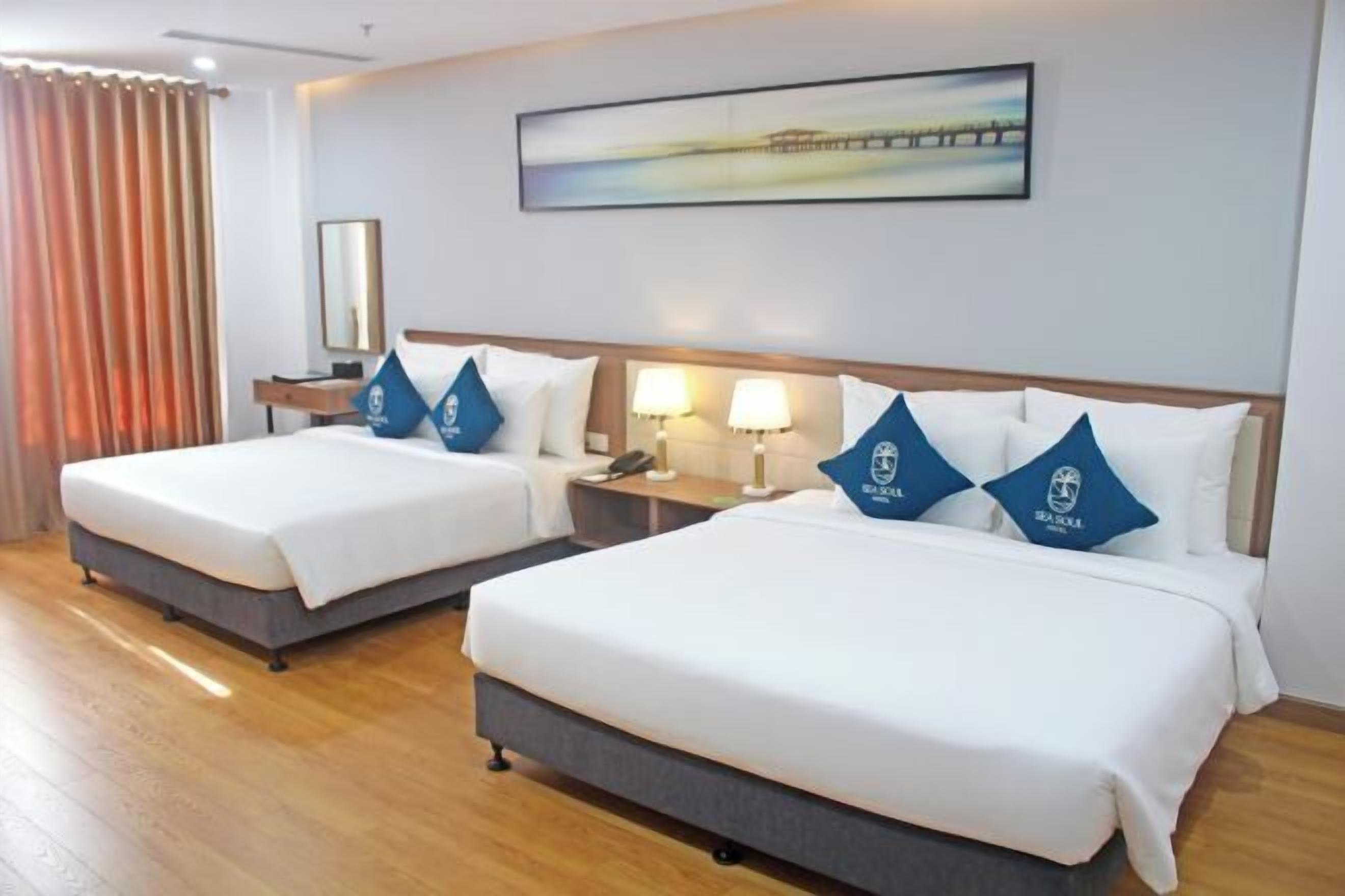 Minibar, in-room safe, desk, blackout drapes