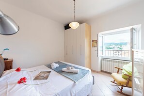 Familielejlighed - 1 soveværelse (Kimera Del Parasio) | 1 soveværelse, sengetøj