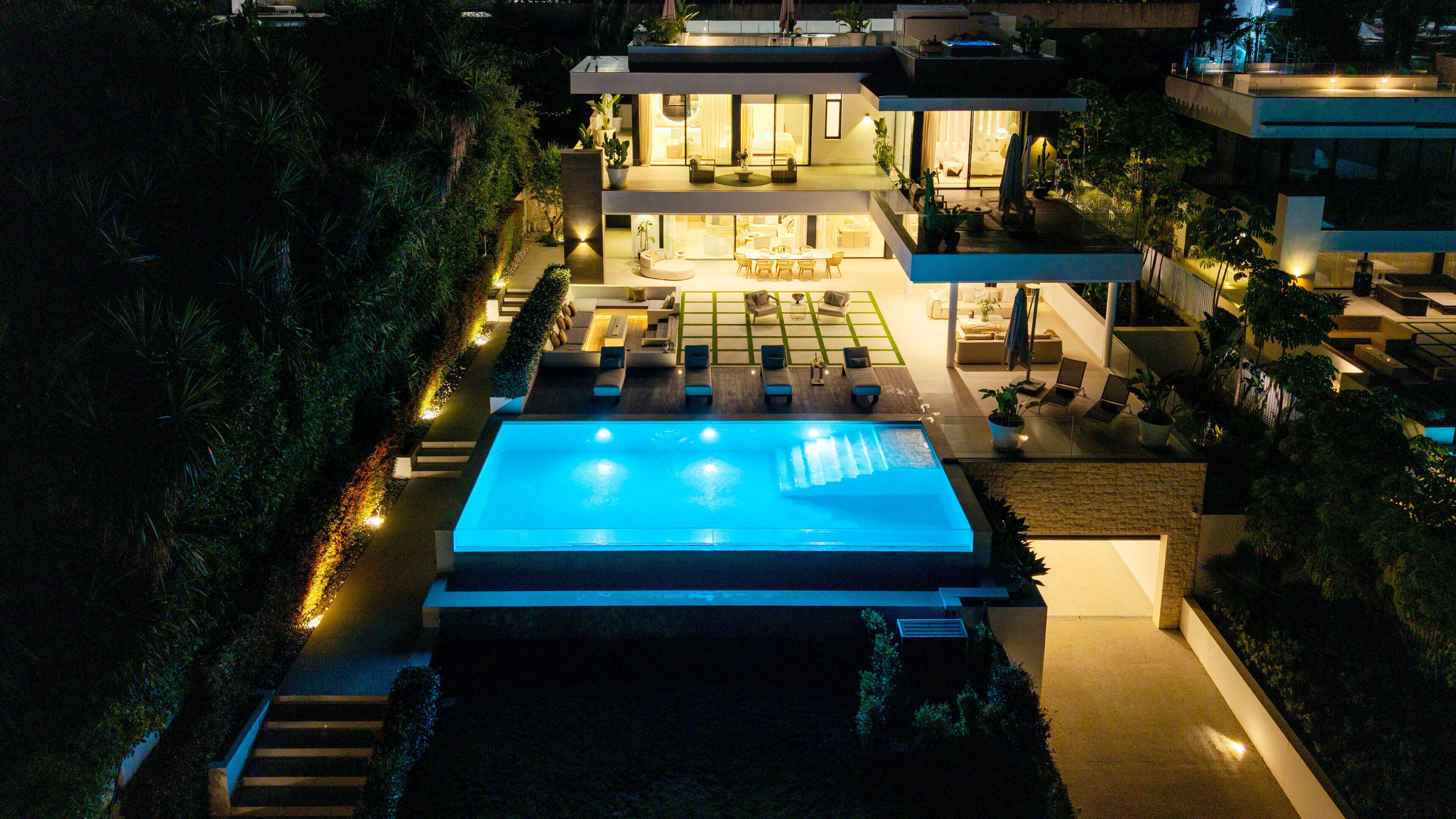 Piscine chauffée