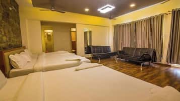 Luxury Double or Twin Room, 2 Double Beds | Premium bedding, in-room safe, free WiFi, bed sheets