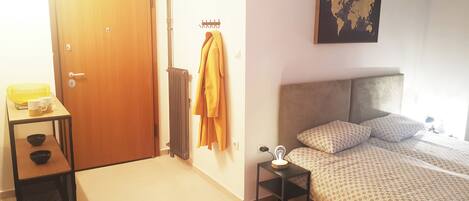 1 間睡房、熨斗/熨衫板、Wi-Fi、床單