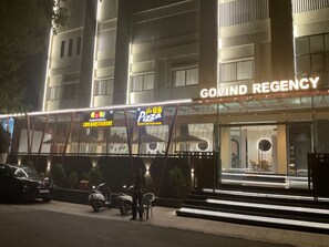 Façade de l’hébergement