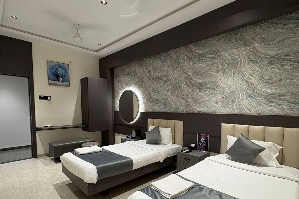 Chambre avec lits jumeaux