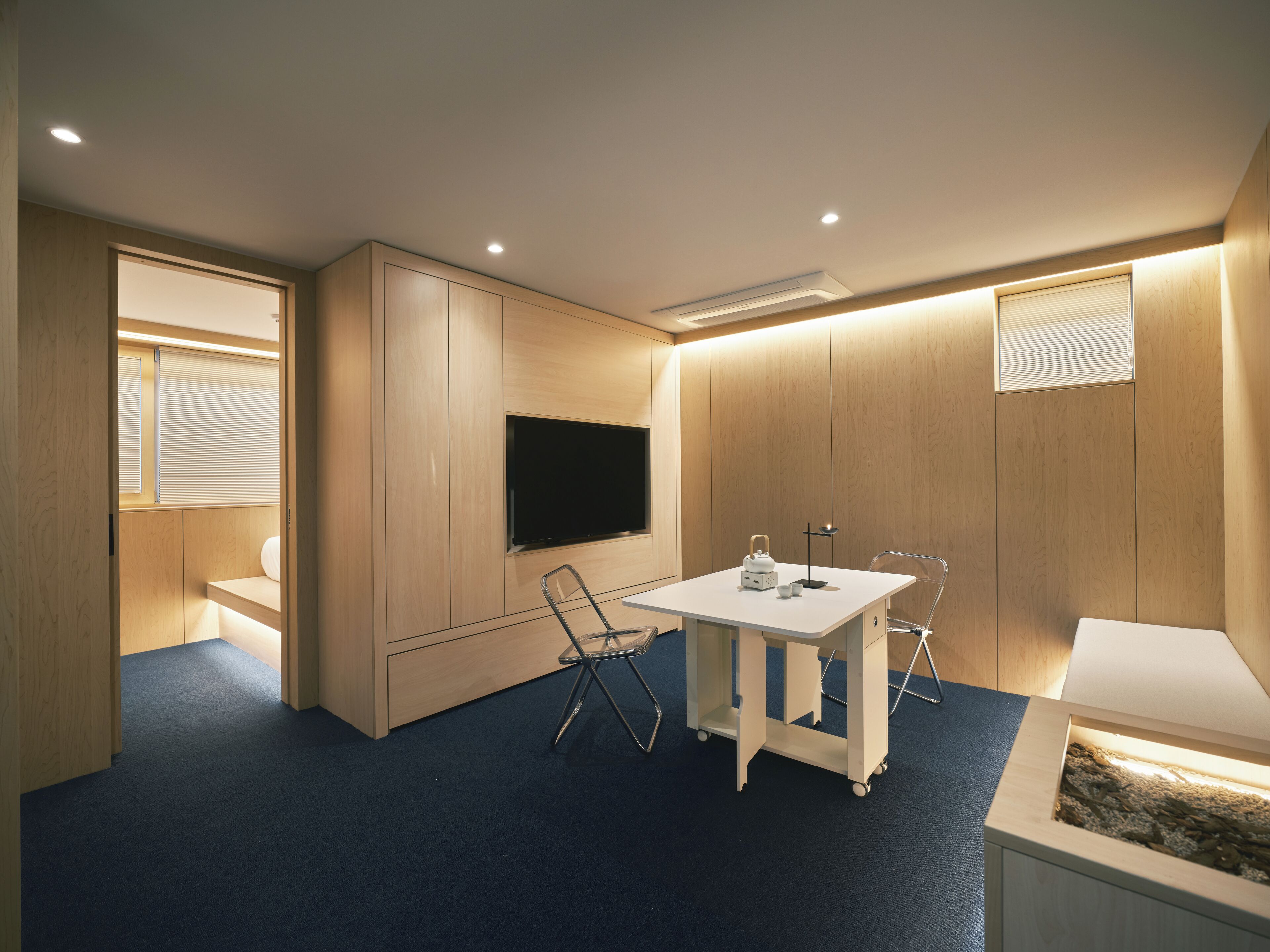 Kamar Quadruple Eksekutif, 2 Tempat Tidur Queen, kamar mandi pribadi, pemandangan halaman | Area keluarga