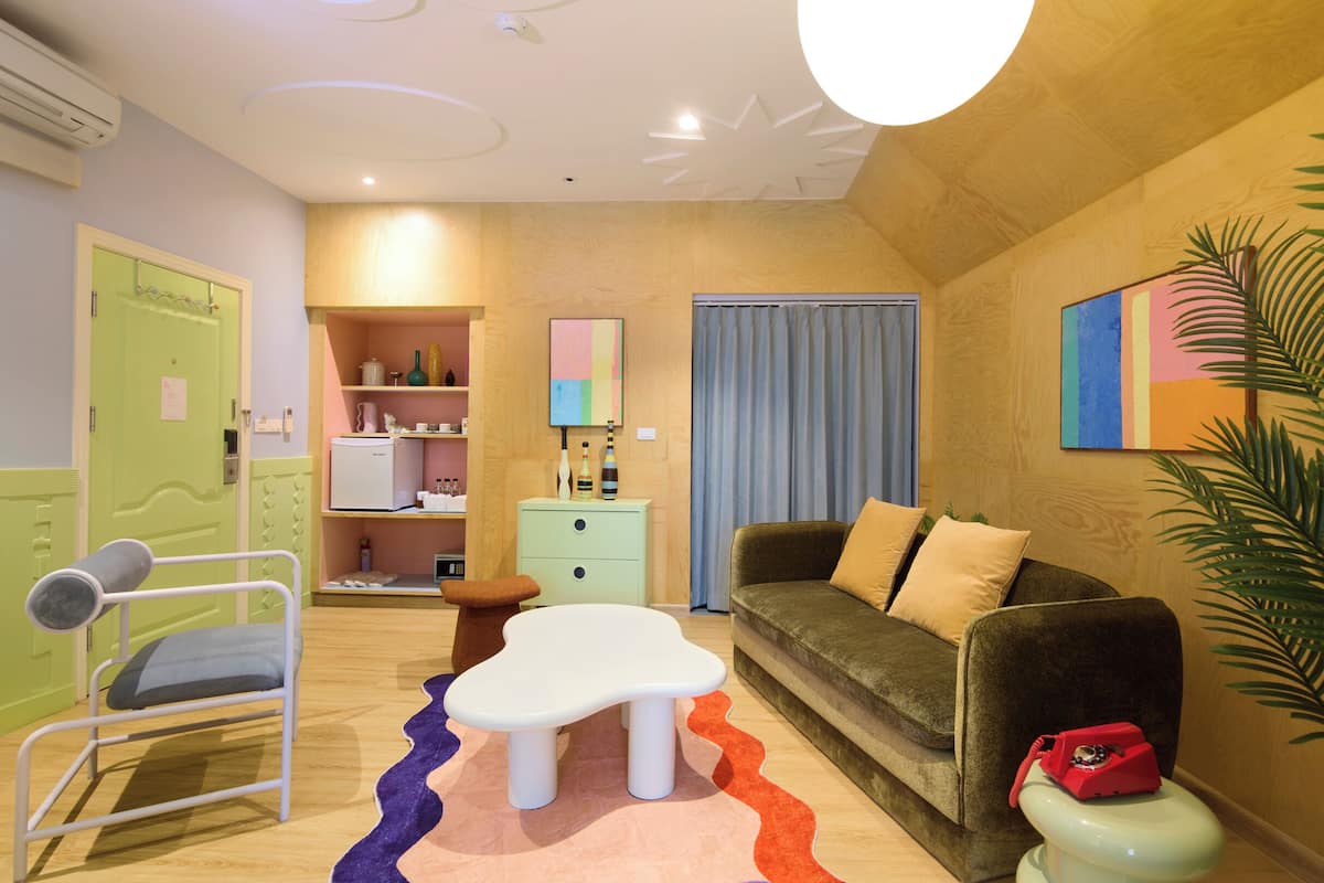 Suite, 2 queensize bedden | 1 slaapkamer, individueel gedecoreerd, individueel gemeubileerd