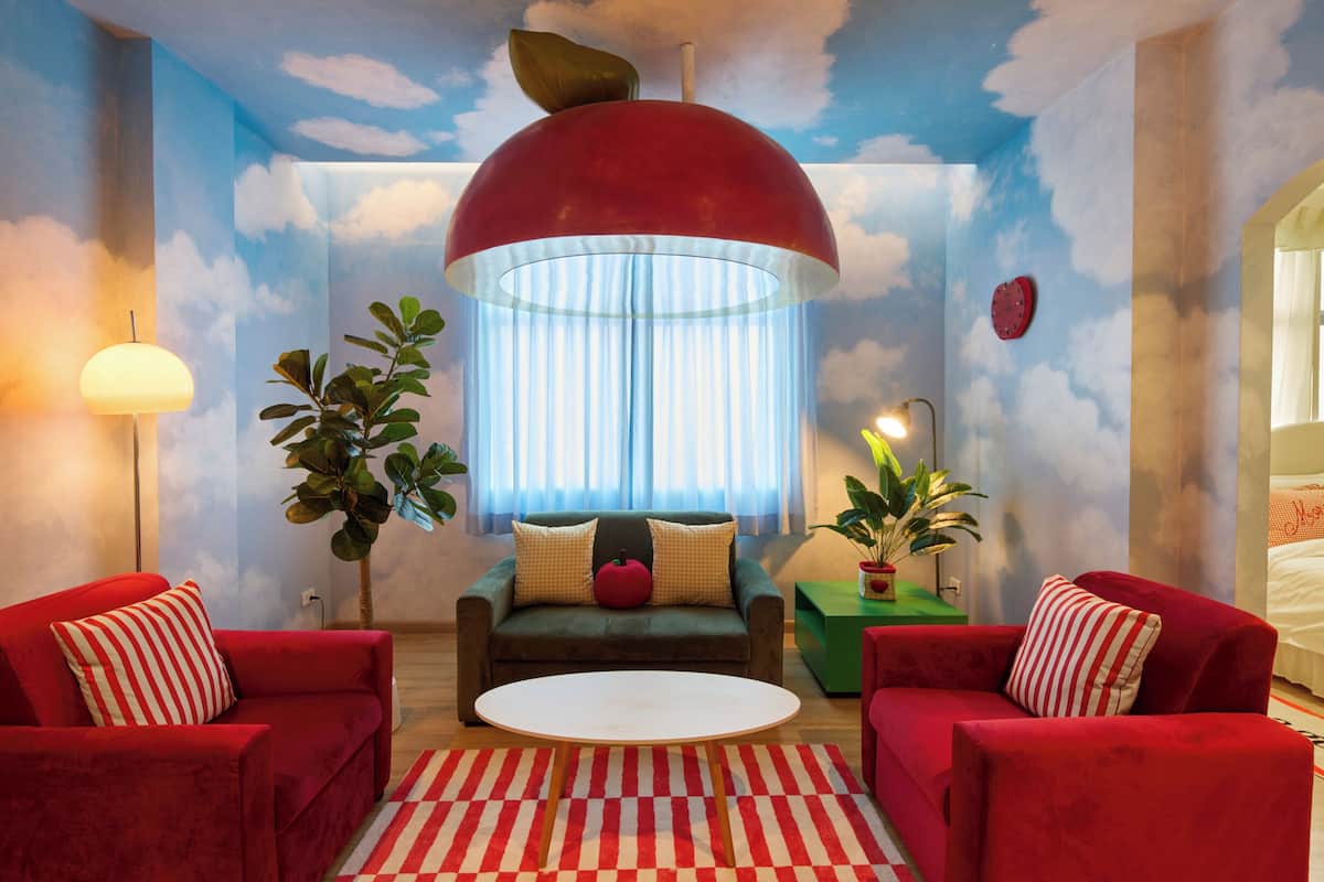 Suite, 1 kingsize bed | 1 slaapkamer, individueel gedecoreerd, individueel gemeubileerd