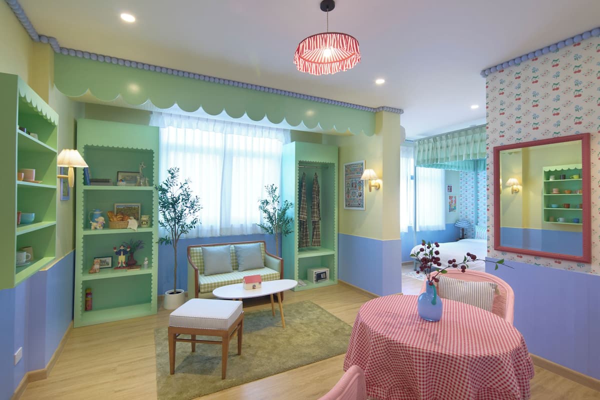 Suite, 1 kingsize bed | 1 slaapkamer, individueel gedecoreerd, individueel gemeubileerd
