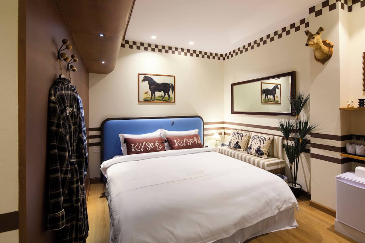 Kamer, 1 kingsize bed | 1 slaapkamer, individueel gedecoreerd, individueel gemeubileerd