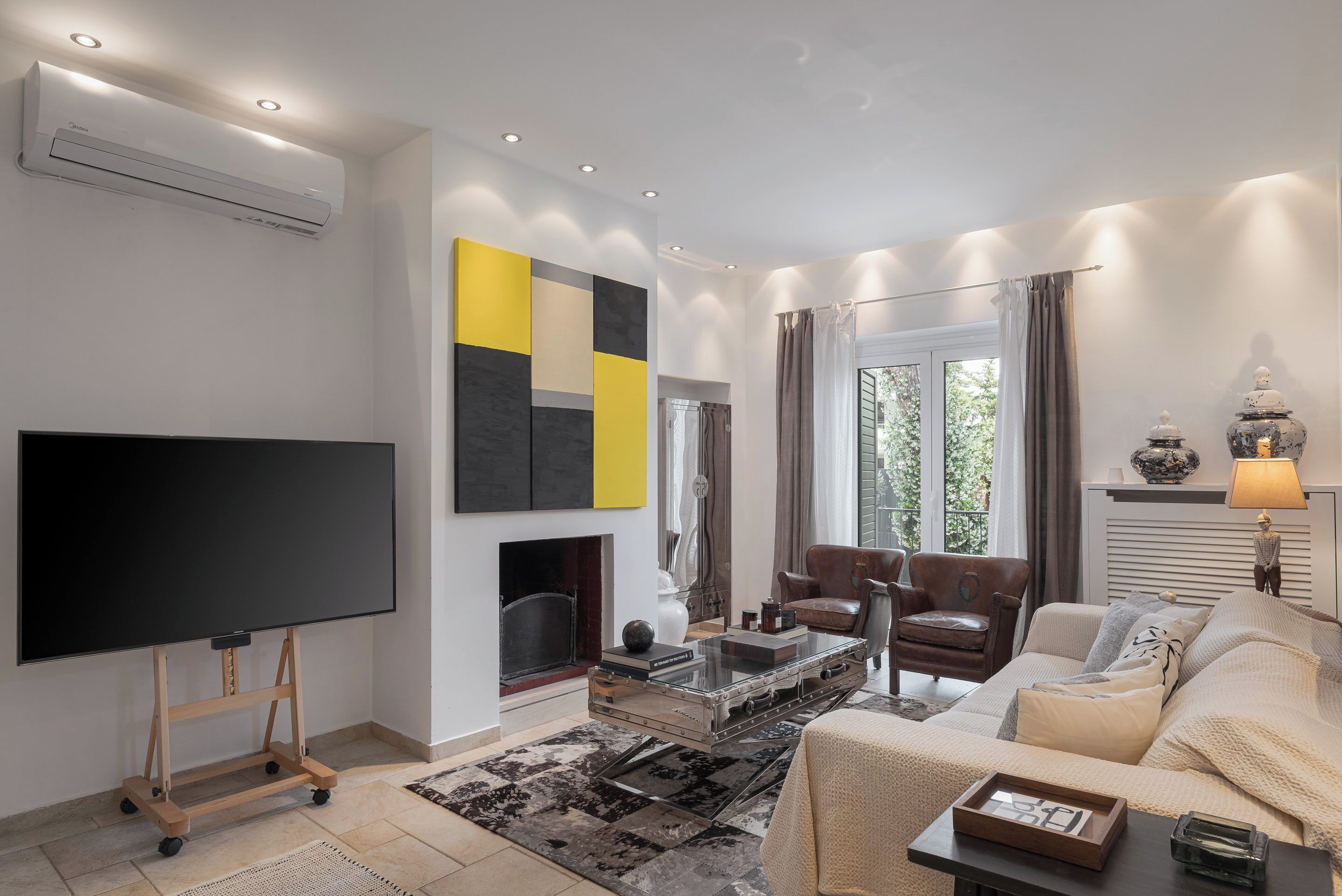 Signature Villa | Living area | 50-inch Smart TV with digital channels