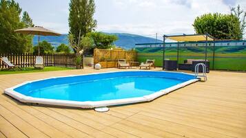 Piscina coperta, piscina all'aperto