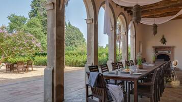 Restaurante al aire libre