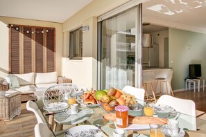 Opções para refeição ao ar livre