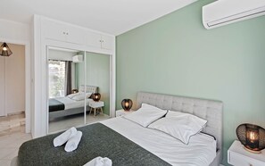 1 bedroom, iron/ironing board, travel crib, free WiFi