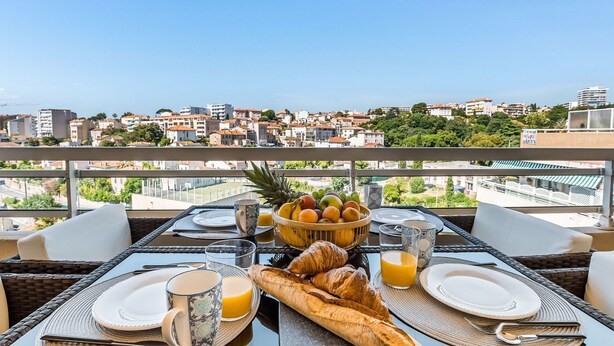 Outdoor dining - Apartment in Cannes with 1 bedrooms sleeps 4 (Cannes)