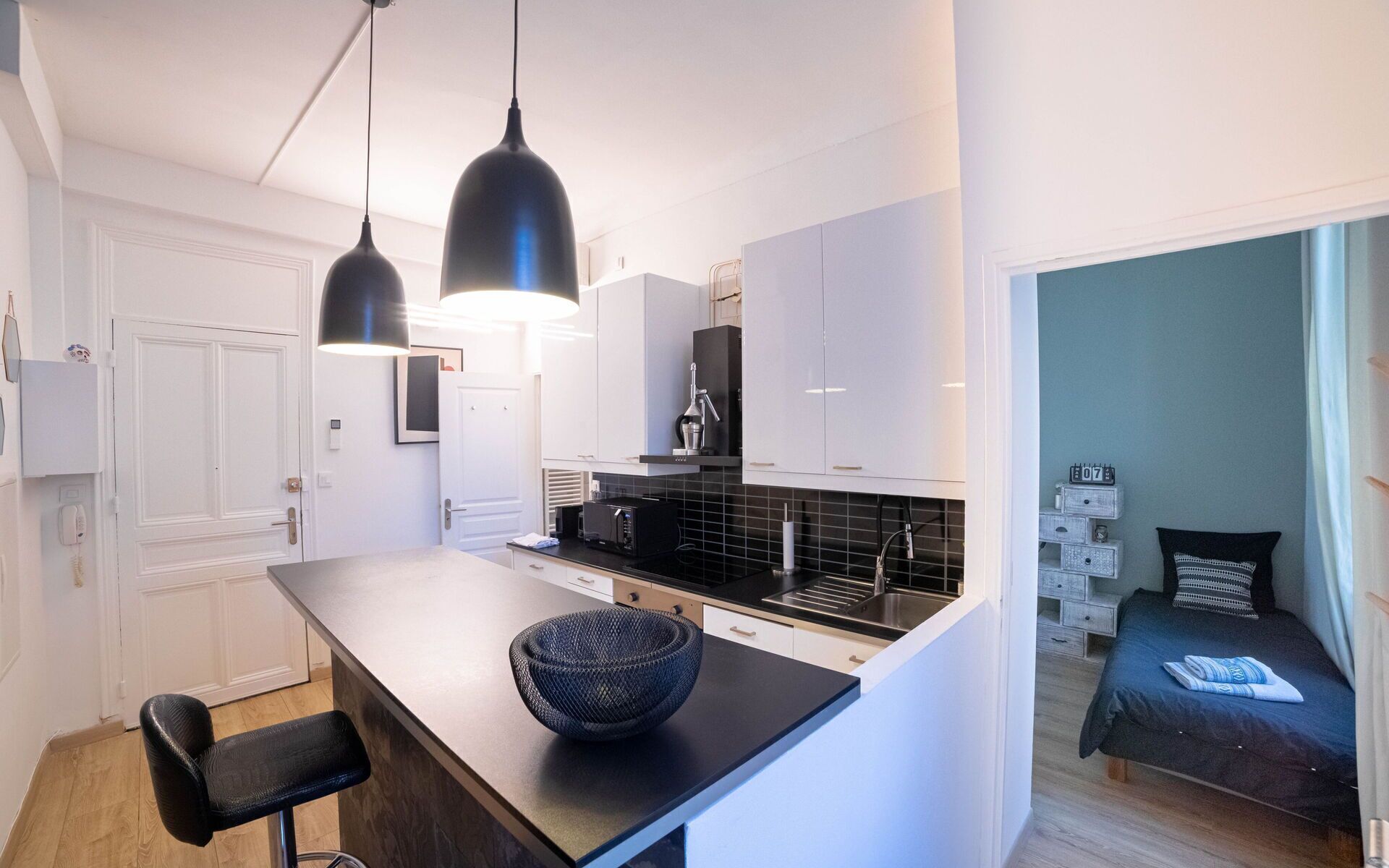 2 soverom, strykejern/-brett, reiseseng for barn og wi-fi (inkludert)