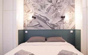 2 bedrooms, iron/ironing board, free WiFi