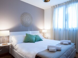 1 bedroom, iron/ironing board, travel crib, free WiFi