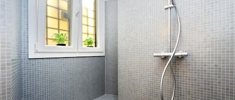 Shower, hair dryer, bidet