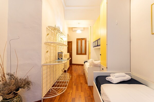 2 bedrooms, iron/ironing board, travel crib, free WiFi