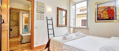 1 bedroom, iron/ironing board, travel cot, free WiFi