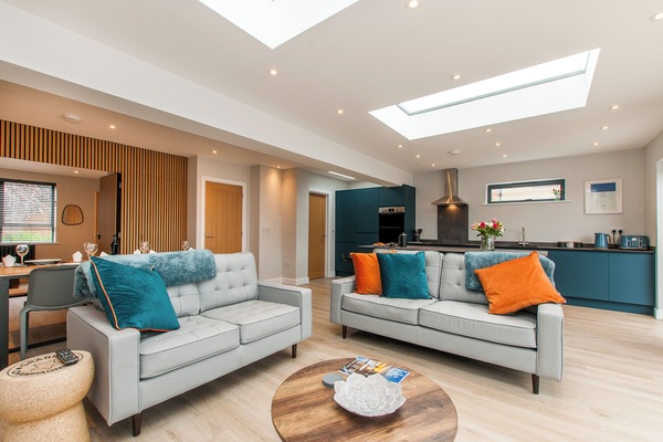 Open Plan Living, Dining and Kitchen