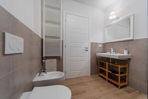 Douche, sèche-cheveux, bidet
