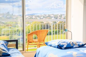 2 bedrooms, iron/ironing board, travel crib, free WiFi